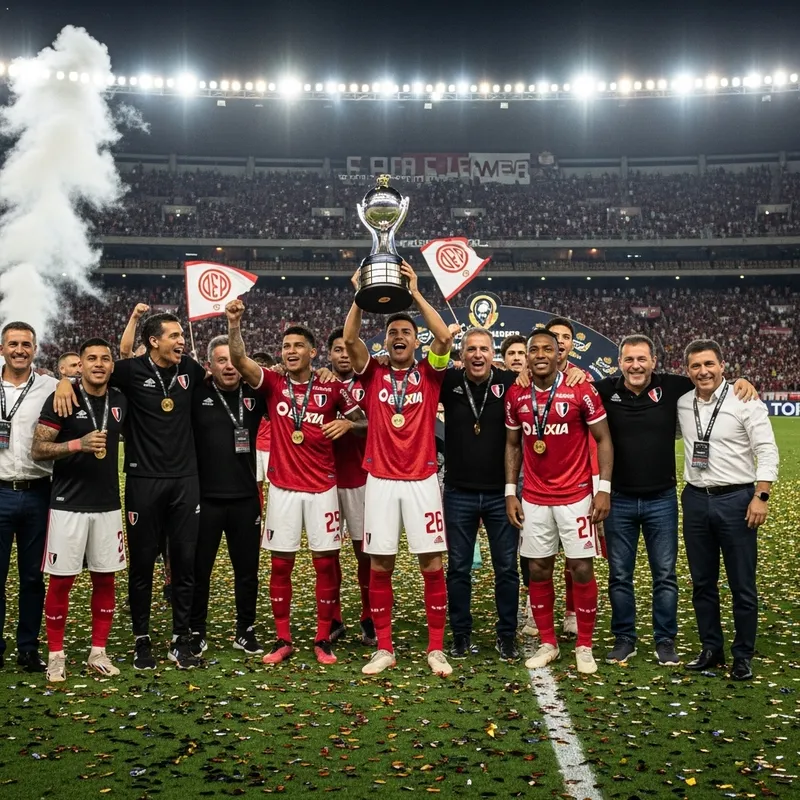 Junior de Barranquilla Libertadores Cup Champions Celebration