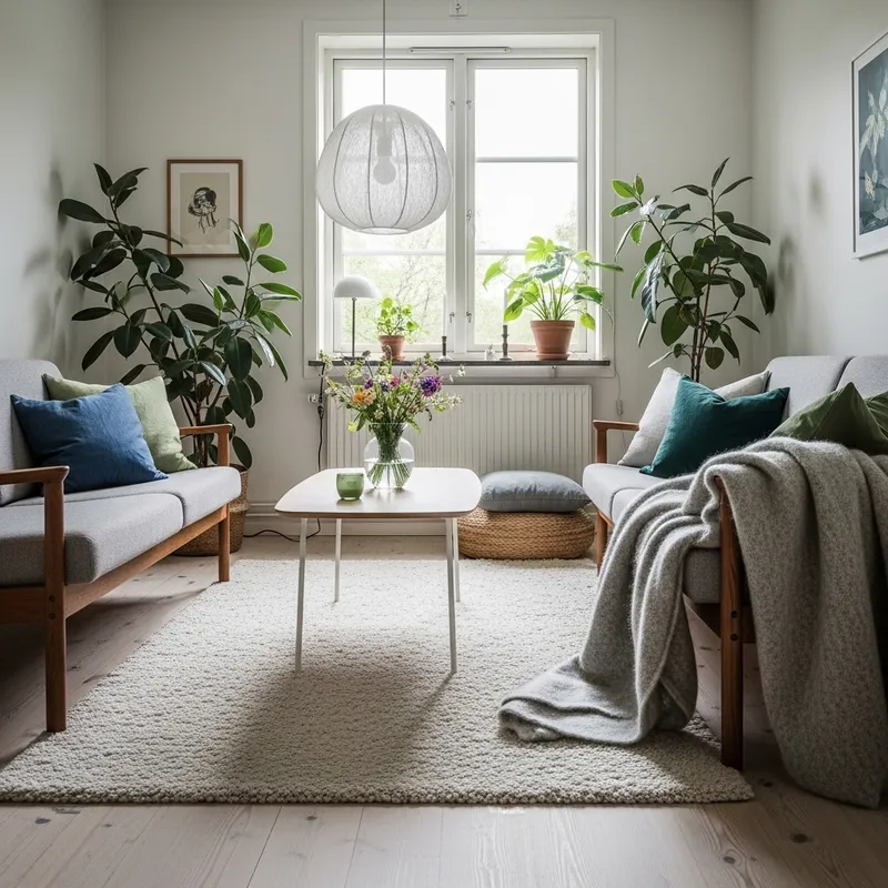 Scandinavian Style Living Room Inspiration