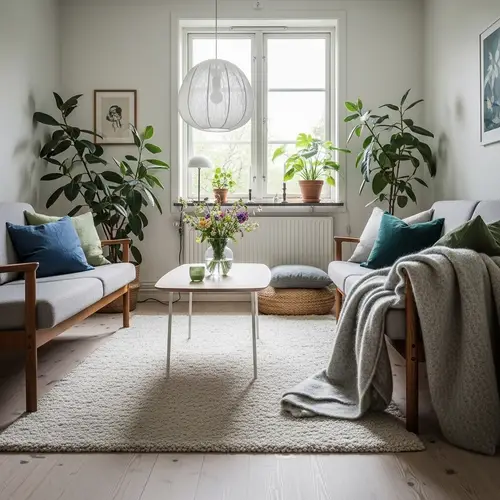 Scandinavian Style Living Room Inspiration