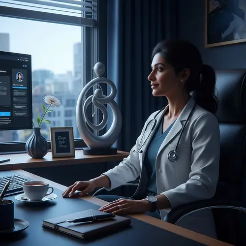 Realistic 3D Photo with Serene and Sophisticated Atmosphere