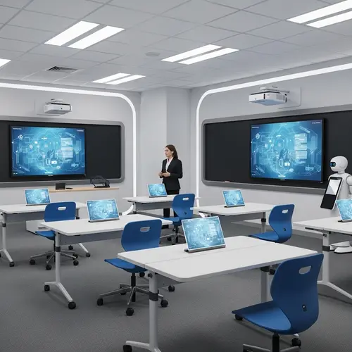 Future Classroom: Advanced Tech, Human Interaction Absent