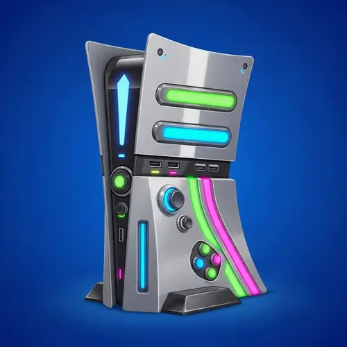 Sophisticated & Stylish Video Game Console Design