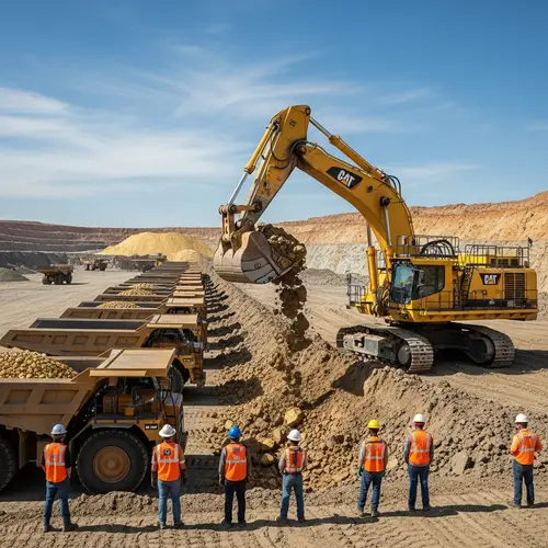 Gold Mining: Unearthing Riches in Open-Pit Mines