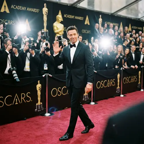 Celebrity Glamour on the Oscars Red Carpet