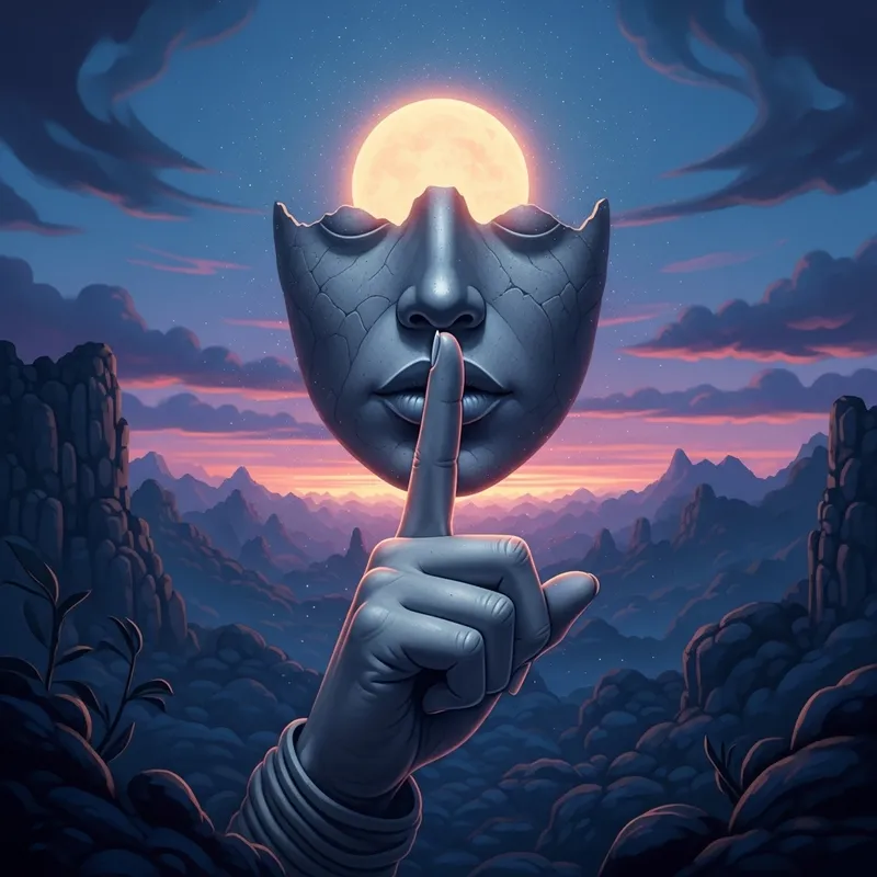 Surreal Ambient Scene with a Hush