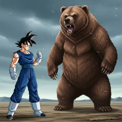 Epic Duel: Vegetta vs Grizzly Bear