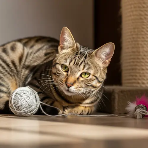 Domestic Cat: Quiet Beauty in Natural Habitat