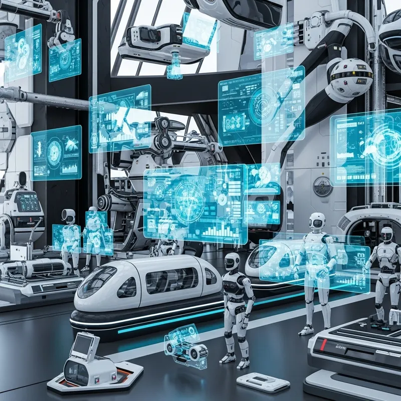 Innovative Technology Scene | Advanced Gadgets & Holographic Displays