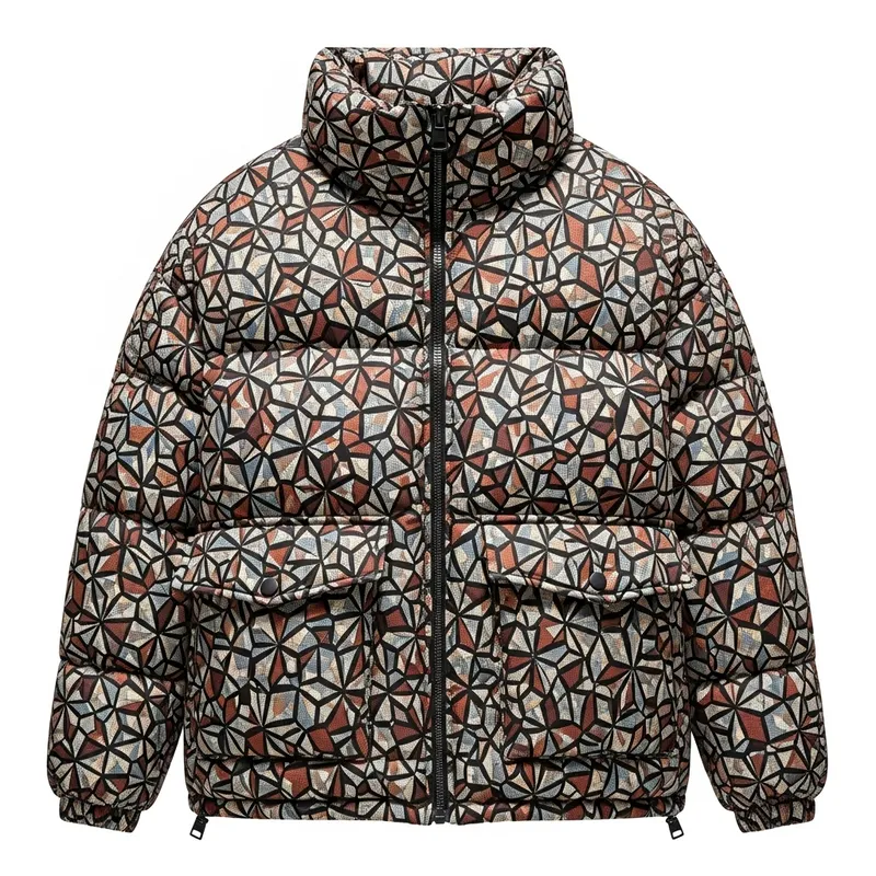 Stylish Puffer Jacket with Cool Design | Urban Fashion