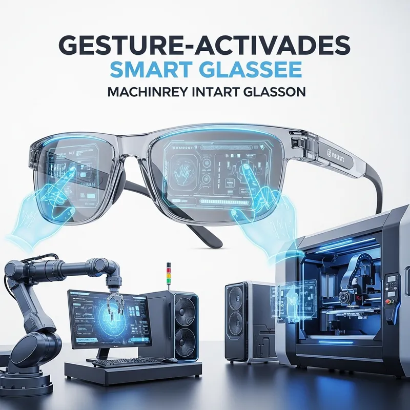 Gesture-Activated Smart Glasses: Machinery Interaction & Control