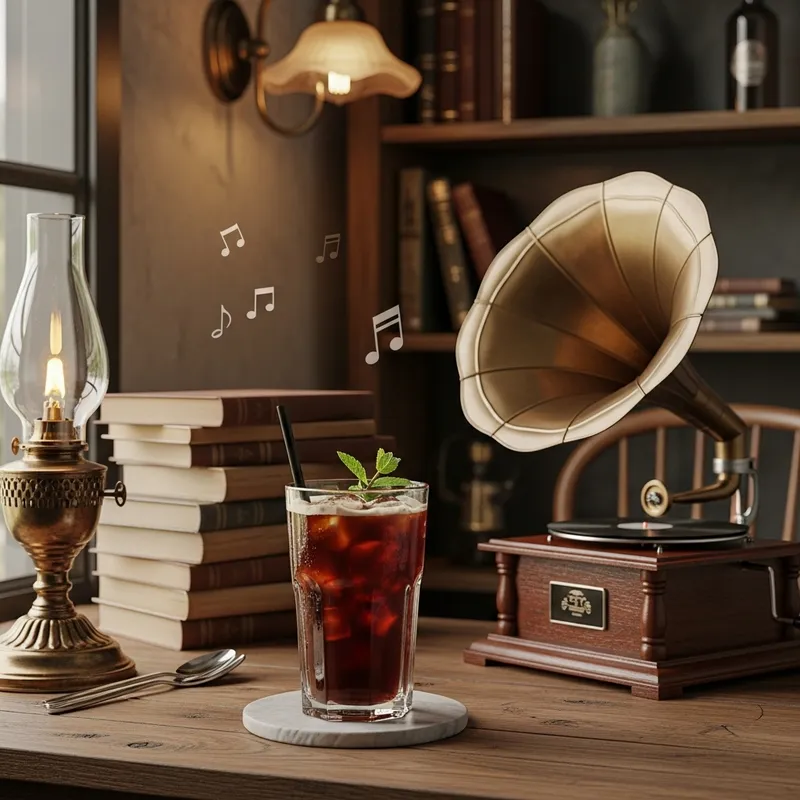 Vintage Vibes Cold Brew Coffee | Relaxing Hipster Cafe Ambiance