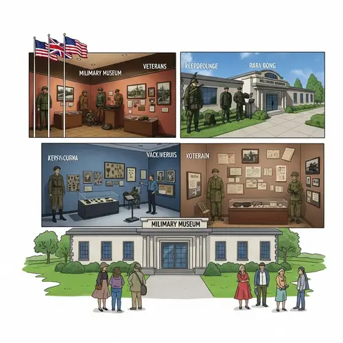 Historic Military Museum Honoring Veterans