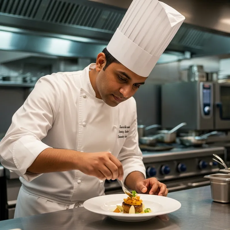 Five-Star Michelin Chef Showcases Asian Gourmet Dish Five-Star Michelin Chef Showcases Asian Gourmet Dish