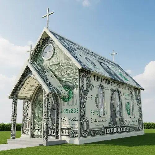 Quaint $1 Church: Spiritual Tranquillity in Money-Made Architecture