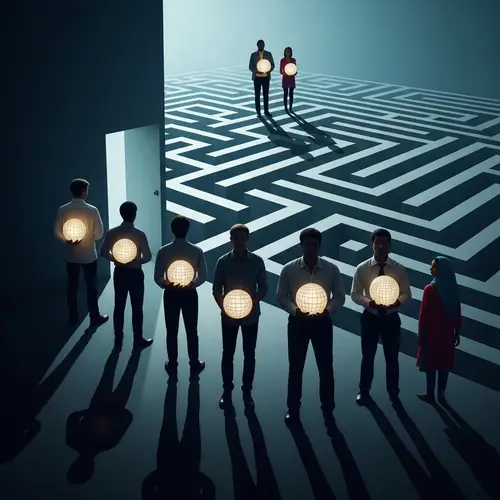 Unlocking Human Potential: Multicultural Maze Decision-Making