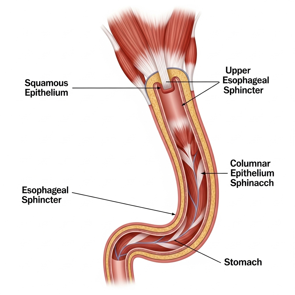 Human Esophagus Anatomy