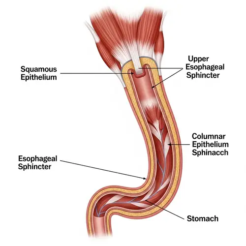 Human Esophagus Structure: Internal Layers & Functions