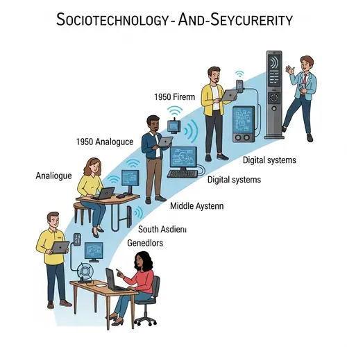 Evolution of Sociotechnology and Cybersecurity Interaction