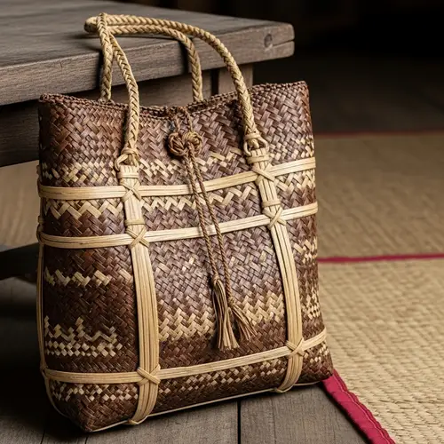 Traditional Bayong from Region 3 Philippines | Hand-woven Bag
