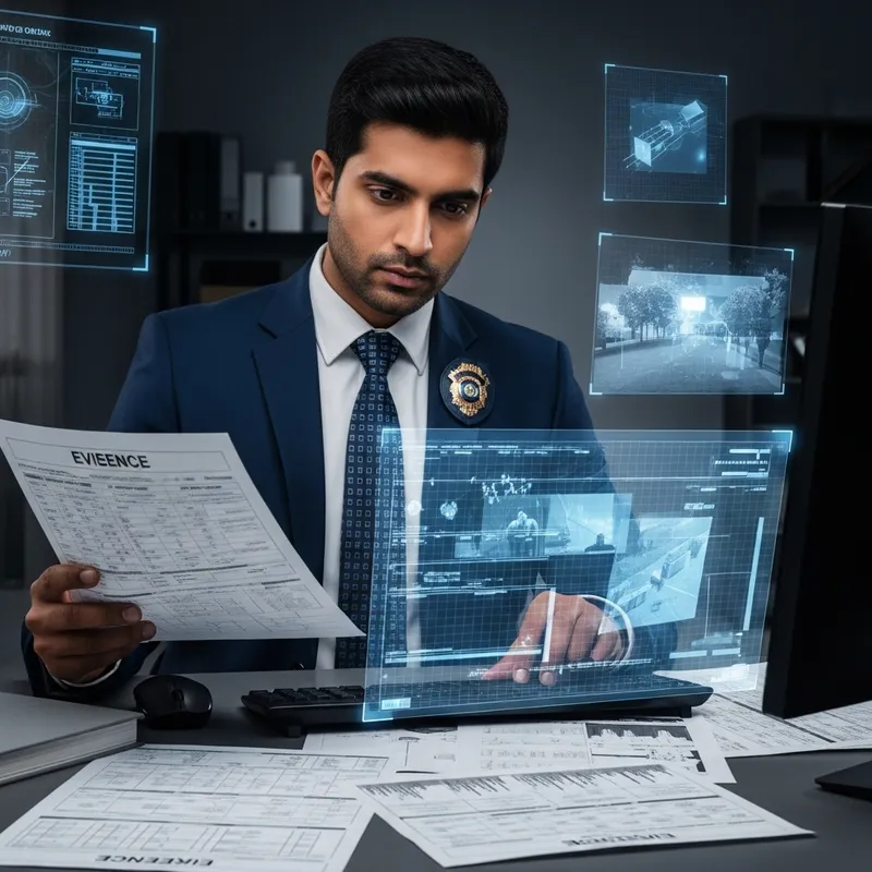 Experienced Investigator Solving Complex Cases