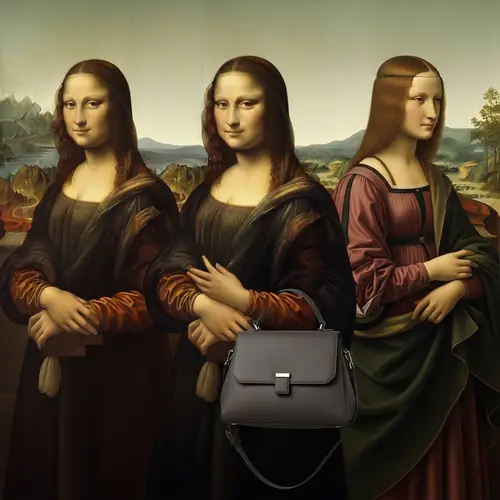 Modern Interpretation of Leonardo Da Vinci's Ladies