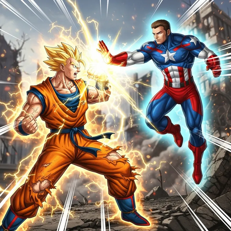 Goku vs. Omni-Man: Ultimate Battle Showdown