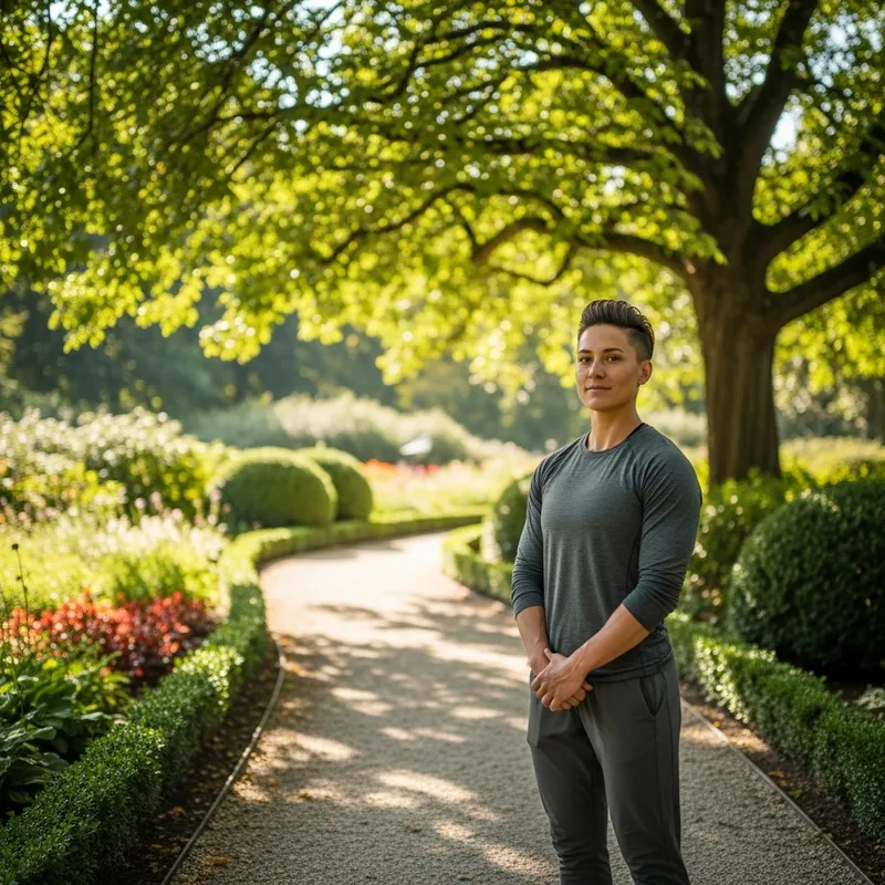 Janath Sujeewa Darshana: Athletic Confidence in Nature