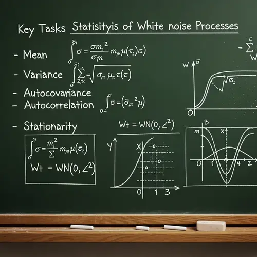 Statistical Analysis: Mean, Variance, Covariance, Correlation | White Noise Processes