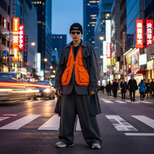 Urban Fashion Style | Fashion-Forward Individual City Pose