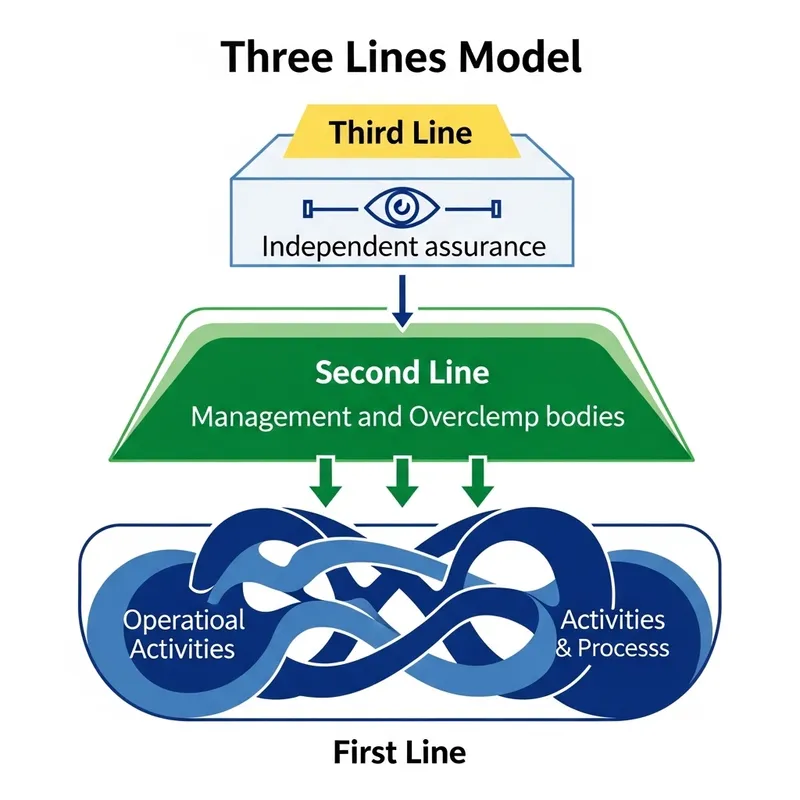 Three-Line Model: Operational, Management, Assurance Three-Line Model: Operational, Management, Assurance