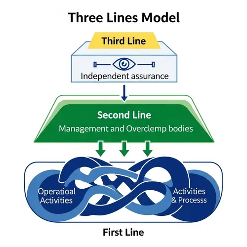 Three Lines Model: Operational, Management, Assurance
