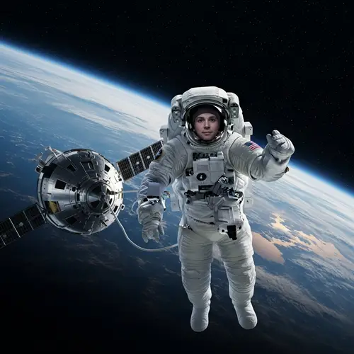 Astronaut in Space: Exploring the Cosmos