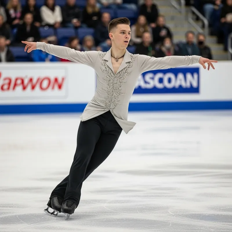 Benoit Lavoie: Graceful Figure Skater Performance Benoit Lavoie: Graceful Figure Skater Performance