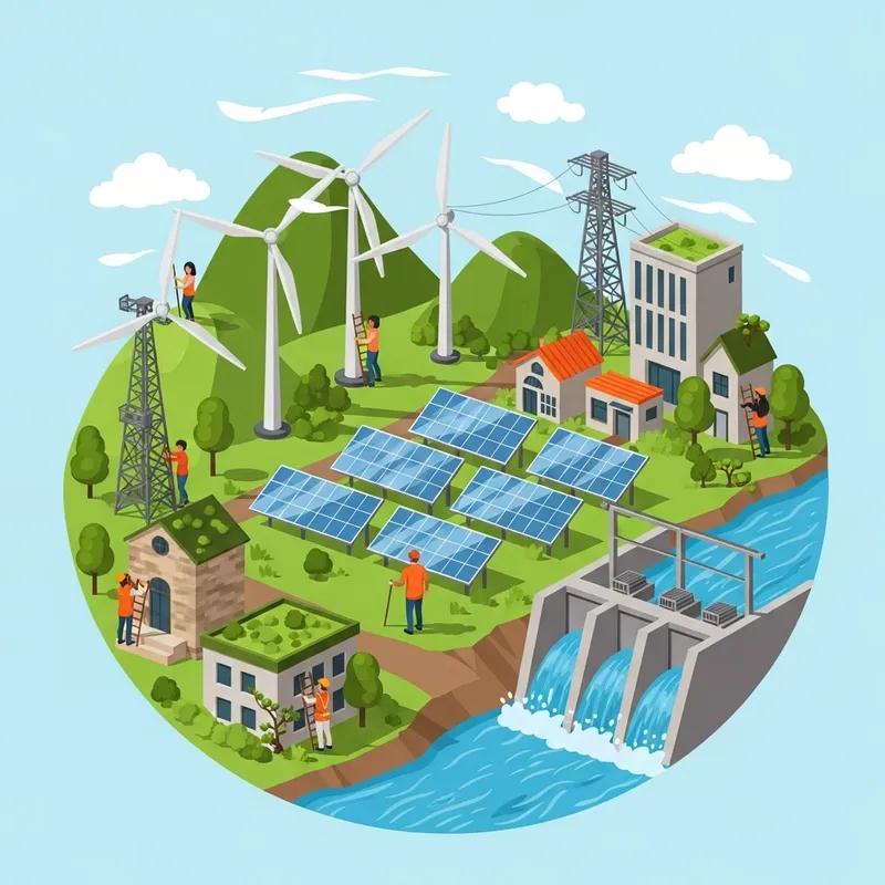 A World Full of Renewable Energy: Embrace Eco-Friendly Living A World Full of Renewable Energy: Embrace Eco-Friendly Living