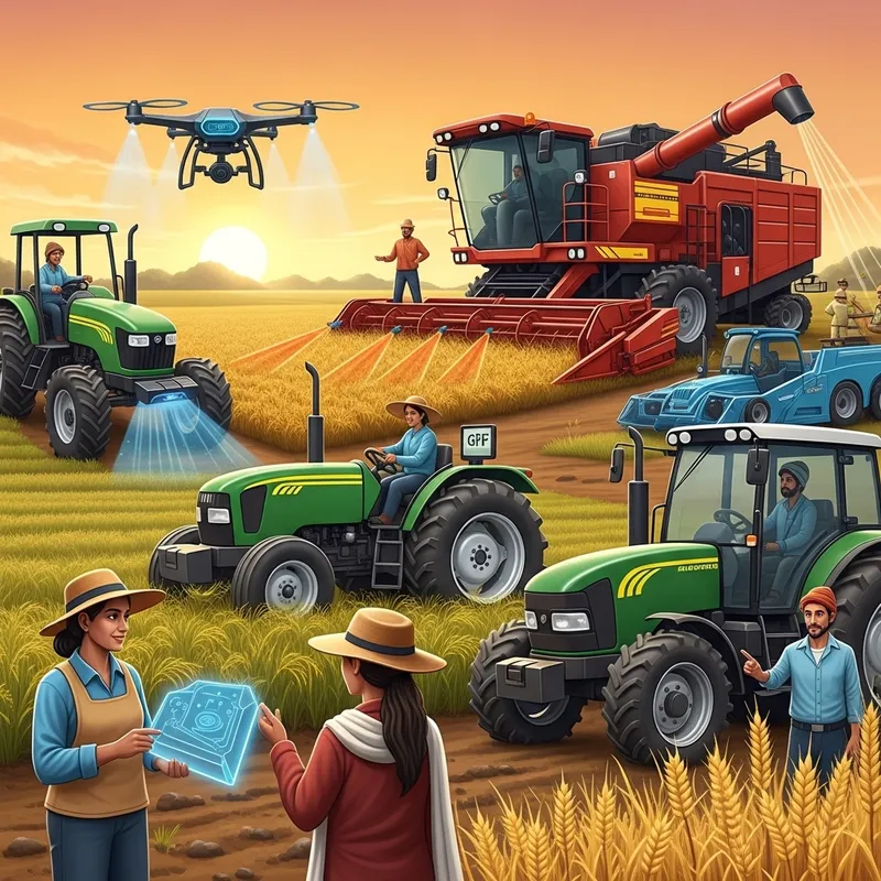 Agricultural Mechanization in India: AI Advancement Vision