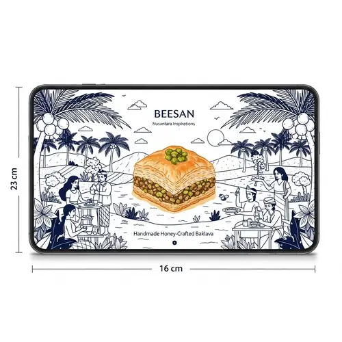 Immersive Baklava Edition Packaging Experience | Nusantara Culture