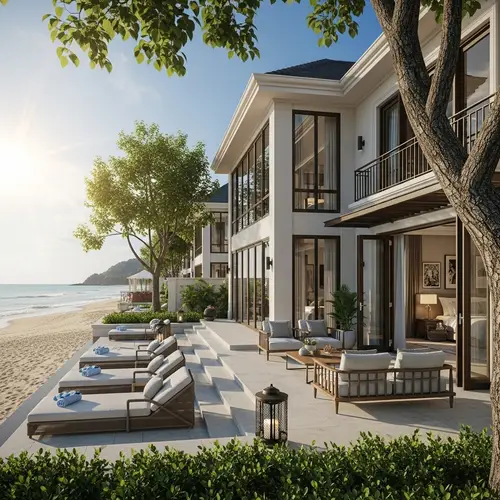 Luxury Beach Villa Home | Pristine Sandy Retreat