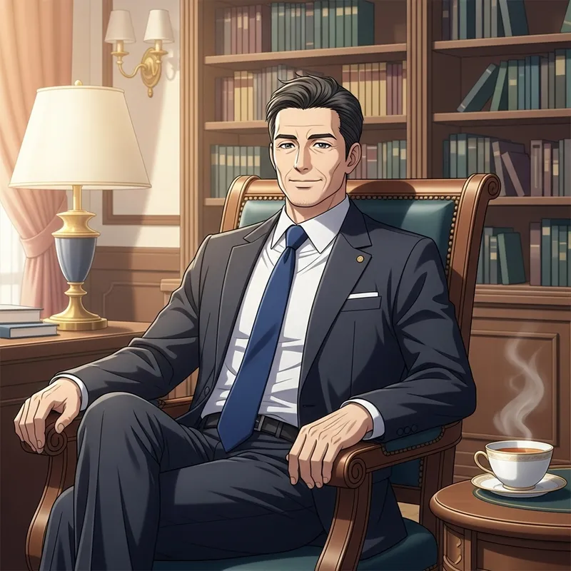 Confident Businessman Benjamin Herr Chaula | Professional Portrait