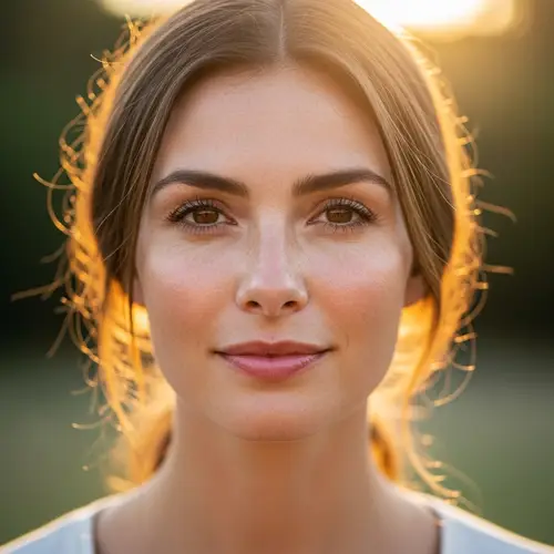 Natural Beauty of a Woman Without Makeup