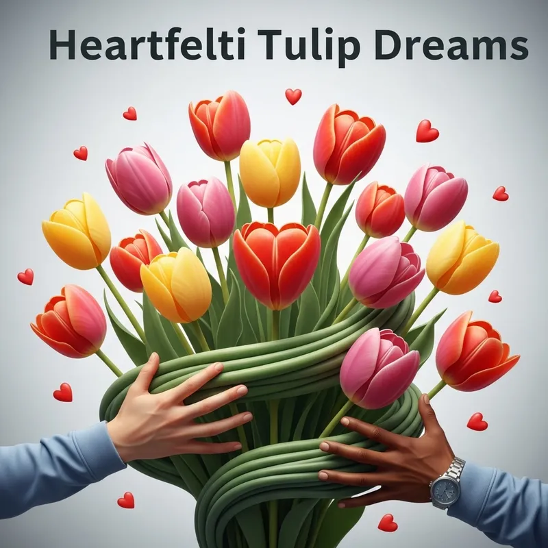 Heartfelt Tulip Dreams - A Symbol of Love and Healthcare Innovation