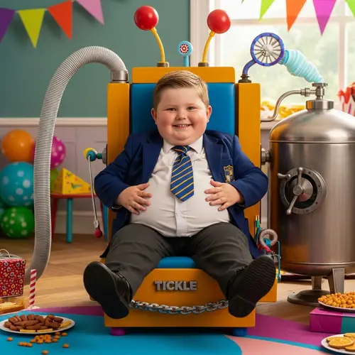 Whimsical Tickle Machine Adventure for Kids