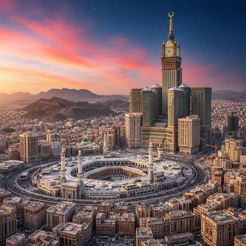Explore Makkah: Iconic Clock Tower and Cultural Heritage