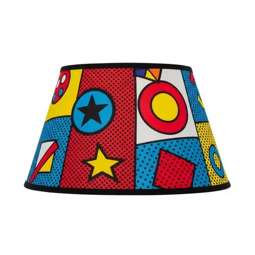 Pop Art Lampshade - Colorful and Bold Design