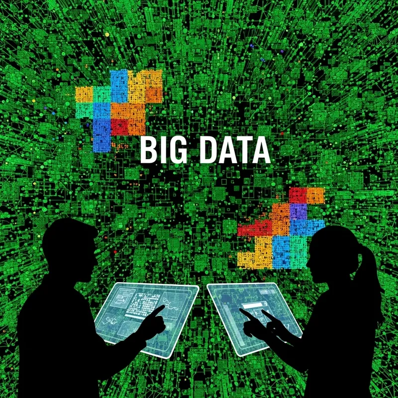 Abstract Big Data Visualization Featuring South Asian Interpreters