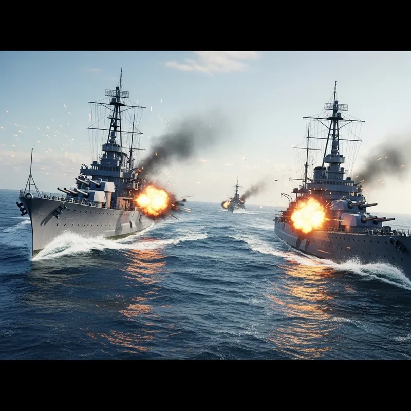 Intense Naval Battle: Taiwanese vs Chinese Warships