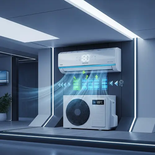 Futuristic Air Conditioning Unit Design