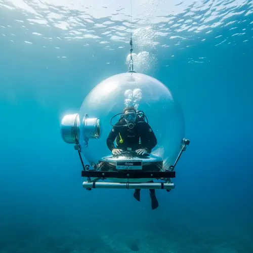 Unique Underwater Experience: Explore the Depths in an Oxygen Bubble