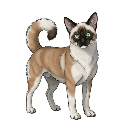 Intriguing Half Cat Half Dog Creature