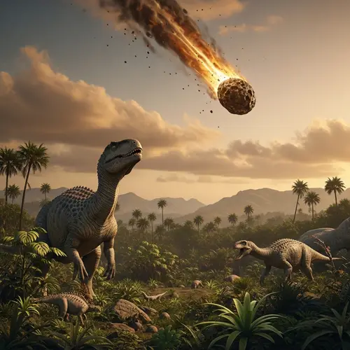 Chocolate Meteorite Falls: A Jurassic Encounter