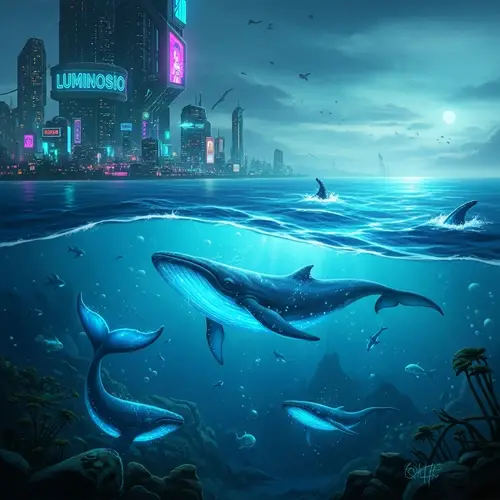 Discover the Great Cyanthian Abyss | Glowing Cyberpunk City & Bioluminescent Whales